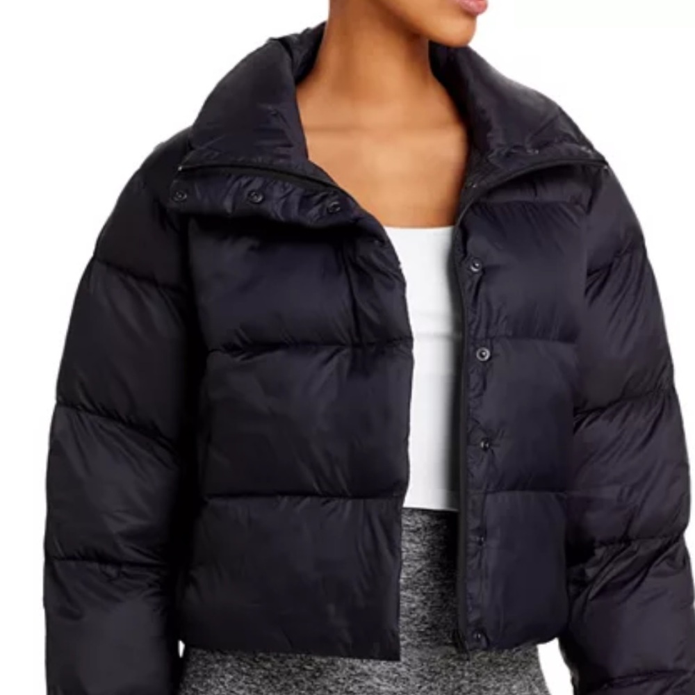 Alo yoga gold rush puffer jacket